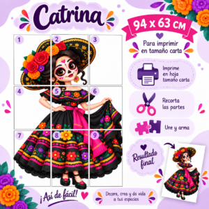 Catrina Imprimible
